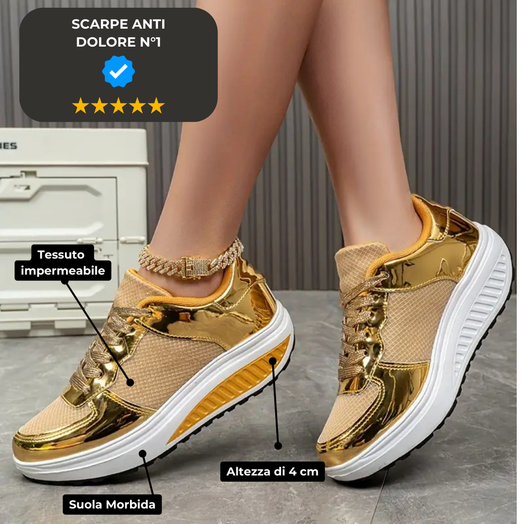 Scarpe da Donna Ortopediche con suola comoda e aumenta altezza