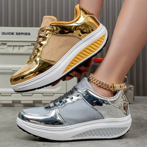 Scarpe da Donna Ortopediche con suola comoda e aumenta altezza