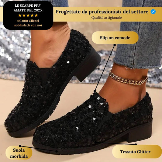 Scarpe VERA, design slip-on con platform