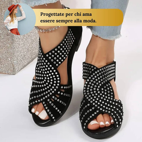 Scarpe TAYLOR, con tacco e dettagli glitter
