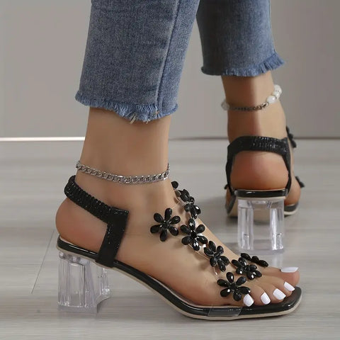 Scarpe LUCITA scarpe con tacco e dettagli floreali