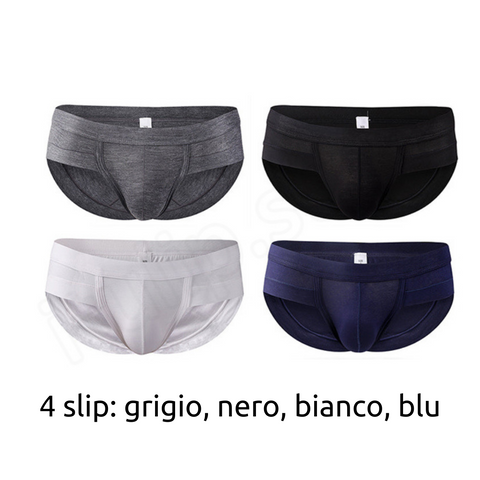 Set da 4 slip da uomo (S)