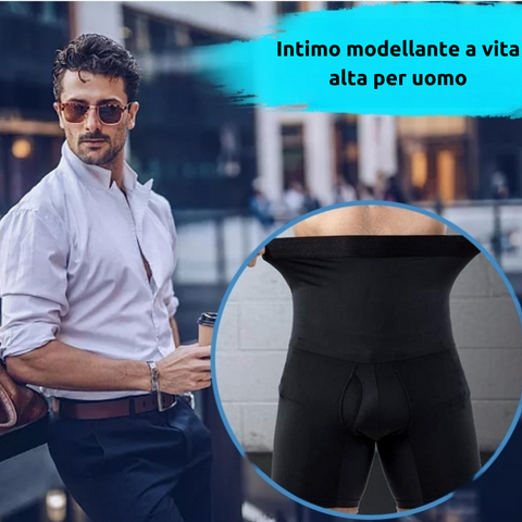 Set da 2 pantaloncini dimagranti a fascia alta (TRASF)