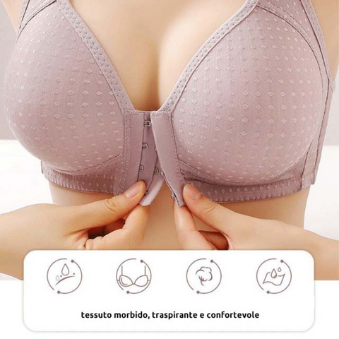 Set da 3 reggiseni push-up con chiusura frontale (TRASF)